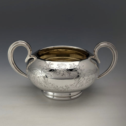 1938 年英國復古鍍銀 4 件套 T 卹套裝埃爾金頓